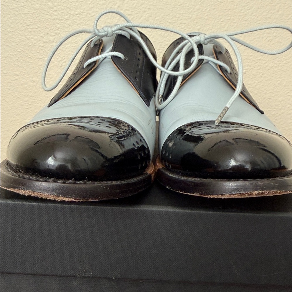 Office of Angela Scott Mr. Ava Derby Oxford Blueberry Size 38 8 - Picture 5 of 8